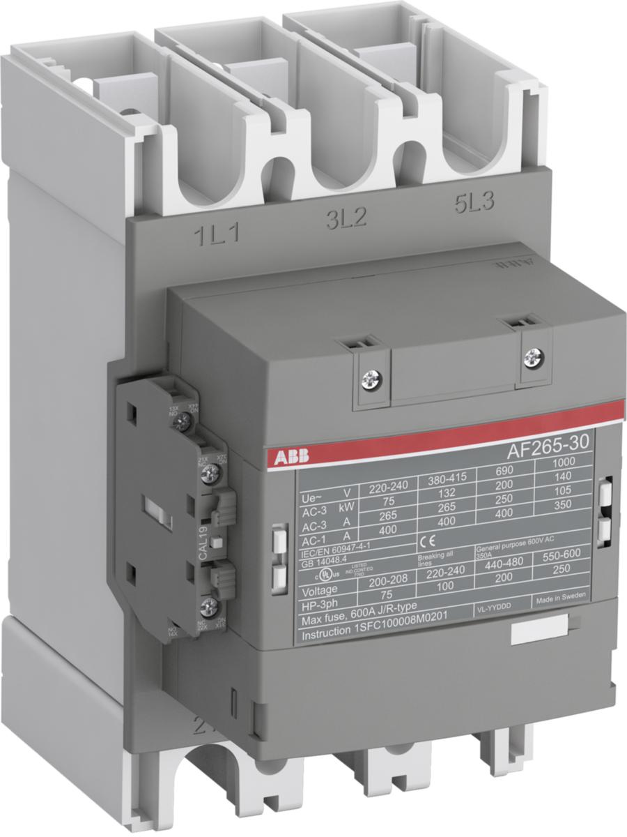 Kontaktor 3-pol typ AF 116-AF 370 - KONTAKTOR AF265-30-11-12 AF265-30-11 48-130V