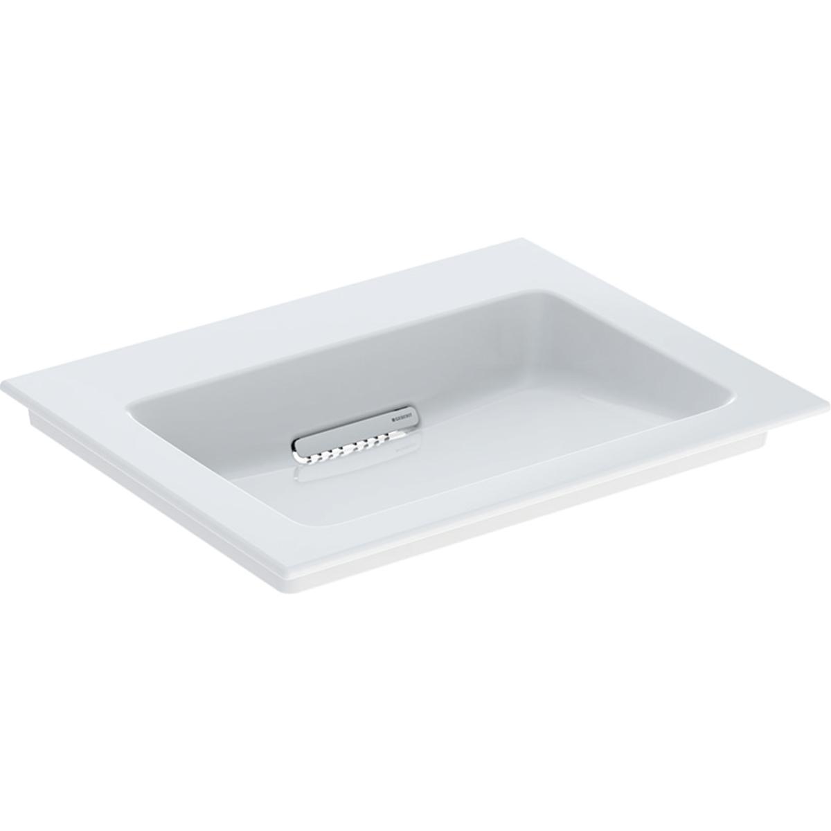 Tvättställ ONE 60cm, Geberit - GEBERIT ONE TVÄTTSTÄLL 60 UH U KRANHÅL