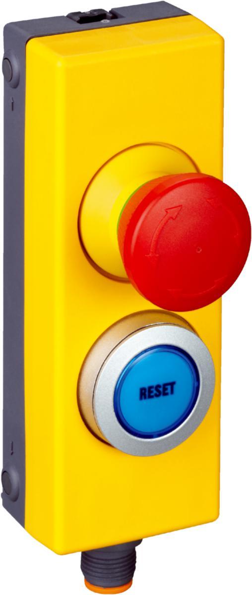Nödstopp ES11 - NÖDSTOPP+R ES11 2BR 1NO M12 8P ES11-SC4D8