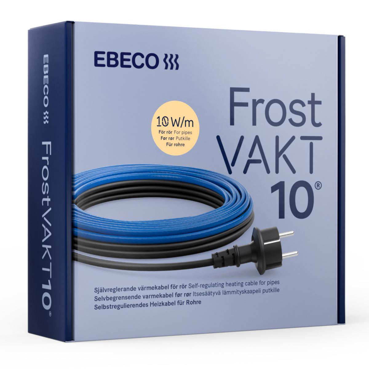 Heating cable Frost guard 10 - HEAT CABLE FROSTVAKT 10, 16M 10W/M VID10 °C, TMAX: 65 °C