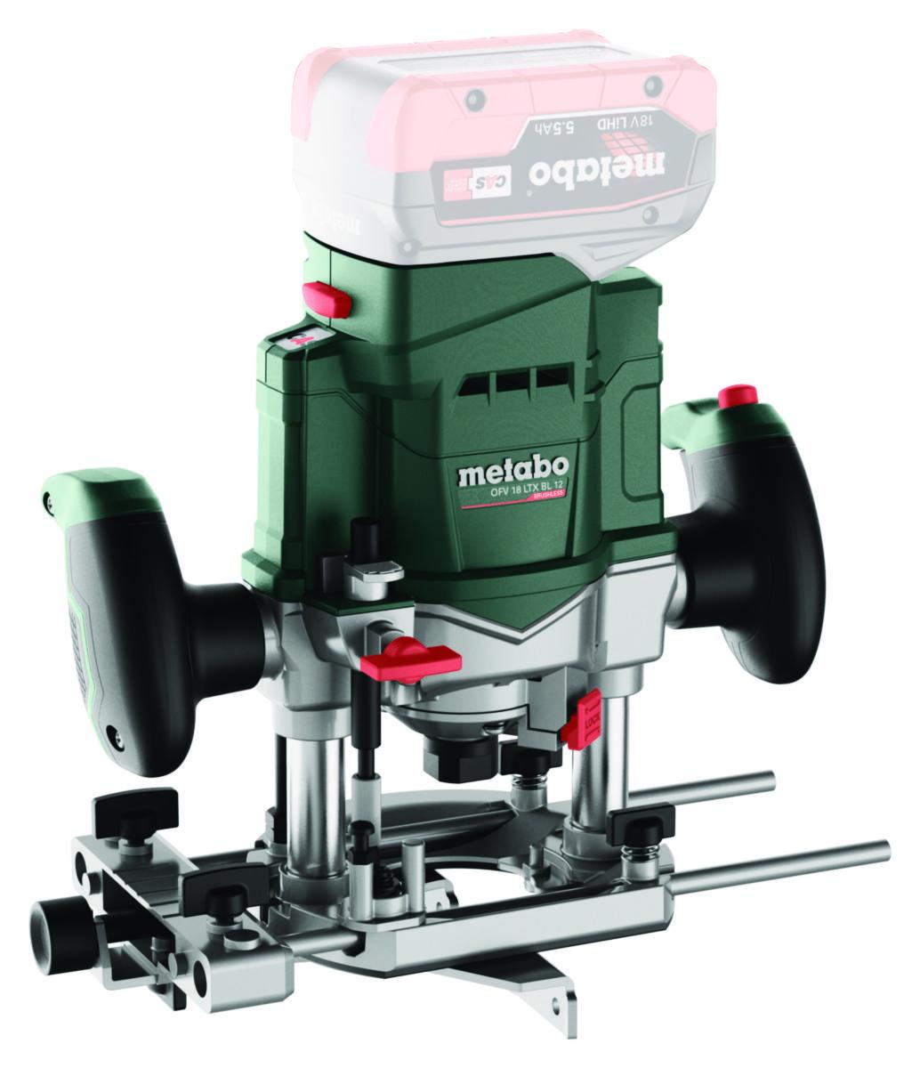 Handöverfräs Metabo OFV 18 LTX BL 12 SOLO - HANDÖVERFRÄS METABO OVF18LTXBL 12 18V SOLO
