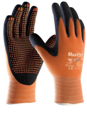 MONTAGEHANDSKE MAXIFLEX GR/OR 42-848 ENDURANCE DOTS STL 11