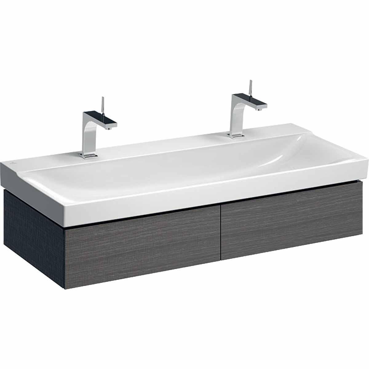 Underskåp Xeno² med 2 lådor, Geberit - GEBERIT XENO² UNDERSKÅP B117.4.H22.T46.2.SK.GRÅ.2LÅDOR