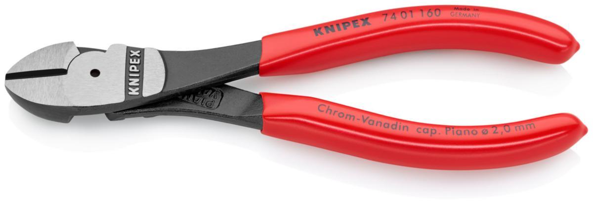 Sidavbitare Knipex 7401 Kraft - SIDAVBITARE KNIPEX 7401-160MM MAX 2,0MM