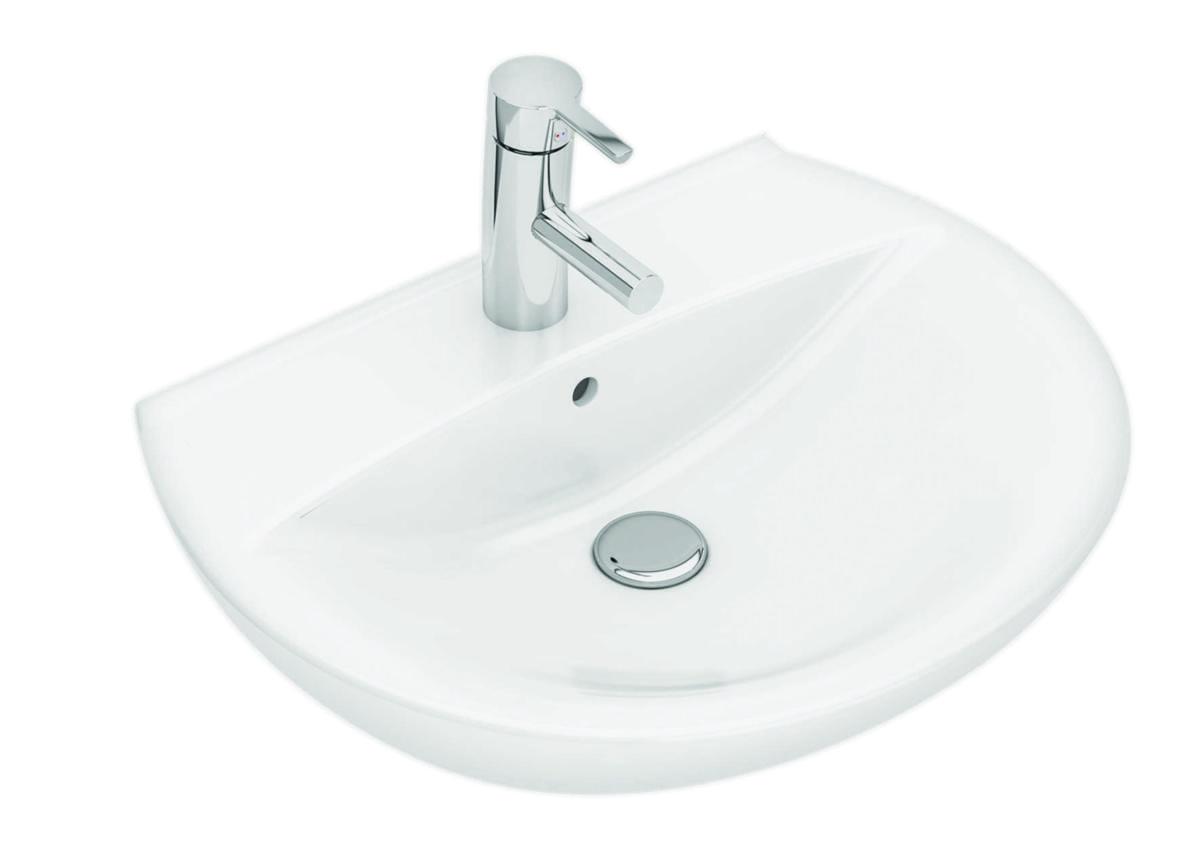 Washbasin Spira 15122, Ifö - IFÖ SPIRA 15122 WASHBASIN 57CM ROUND, FOR BOLTS
