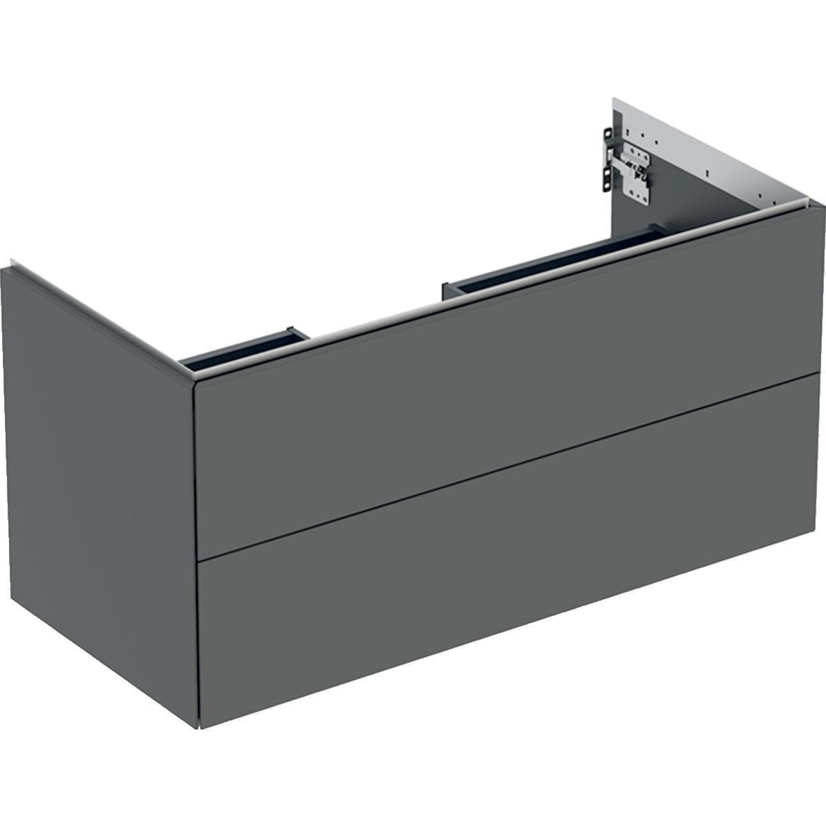 Underskåp ONE 105cm, Geberit - GEBERIT ONE UNDERSKÅP 105 MED TVÅ LÅDOR 105X47 LAVA