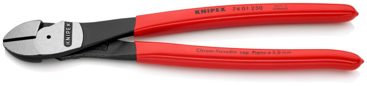 Sidavbitare Knipex 7401 Kraft - SIDAVBITARE KNIPEX 7401-250MM MAX 3,0MM