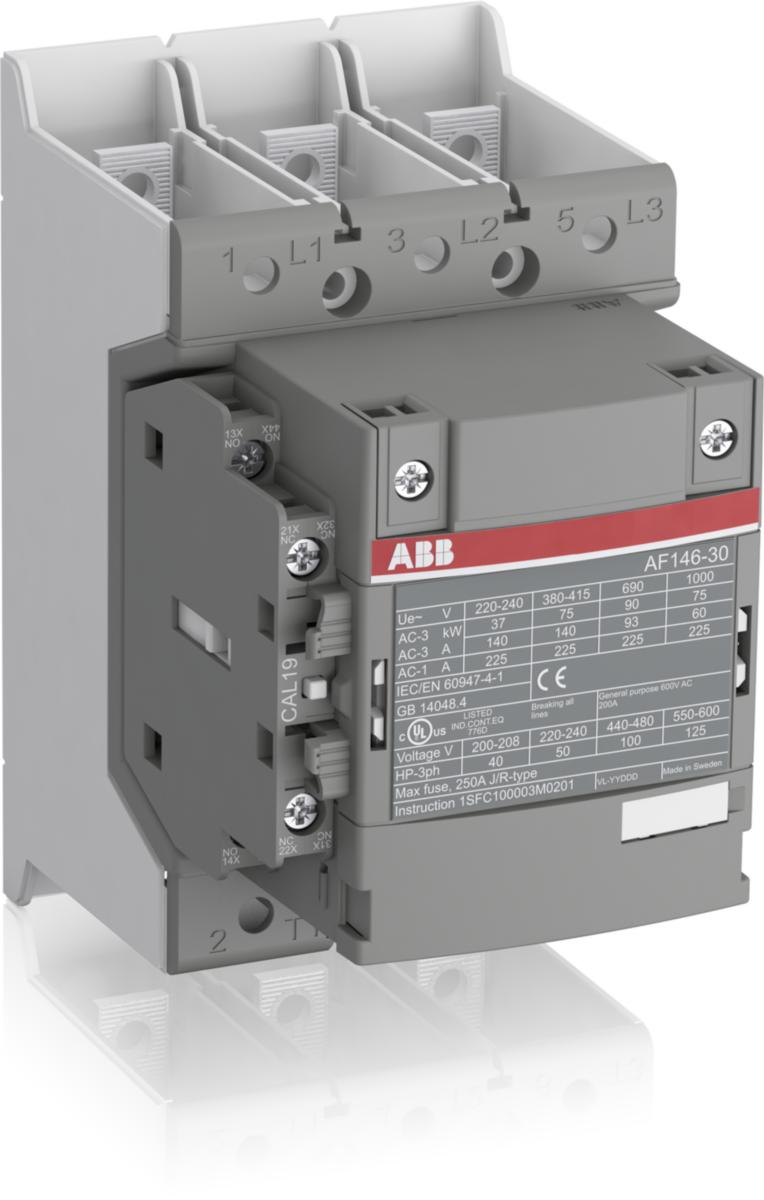 Kontaktor 3-pol typ AF 116-AF 370 - KONTAKTOR AF146-30-11B-14 AF146-30-11B 250-500V