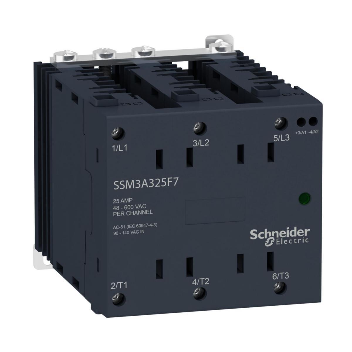 Solid State relä SSM3 - SOLIDSTATE RELÄ 3FAS 600V 25A SSM3A325BDR