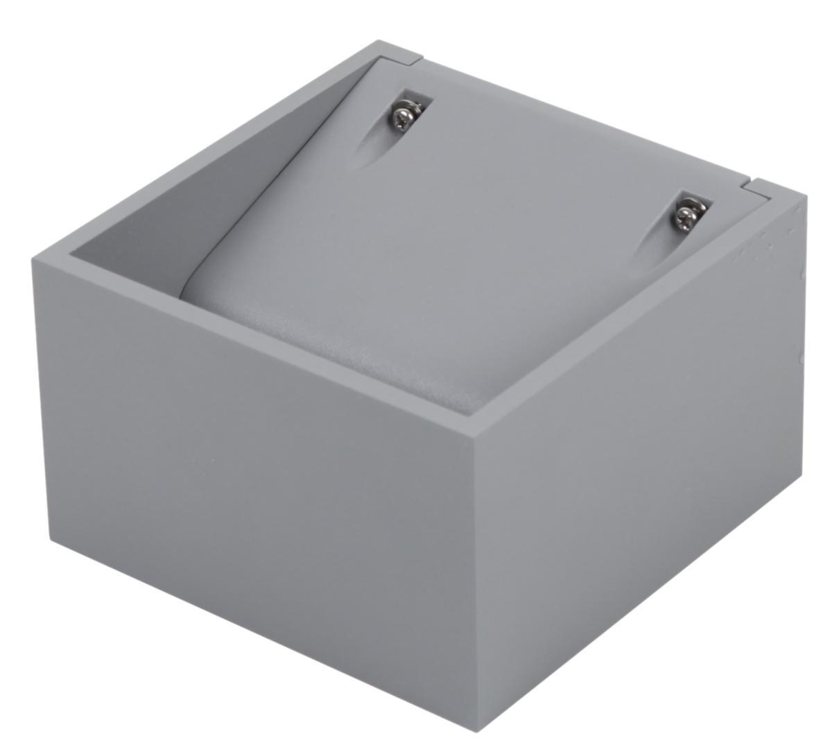 Väggarmatur Case - VÄGGARM 9W 500LM 3K IP55 GRÅ CASE WALL