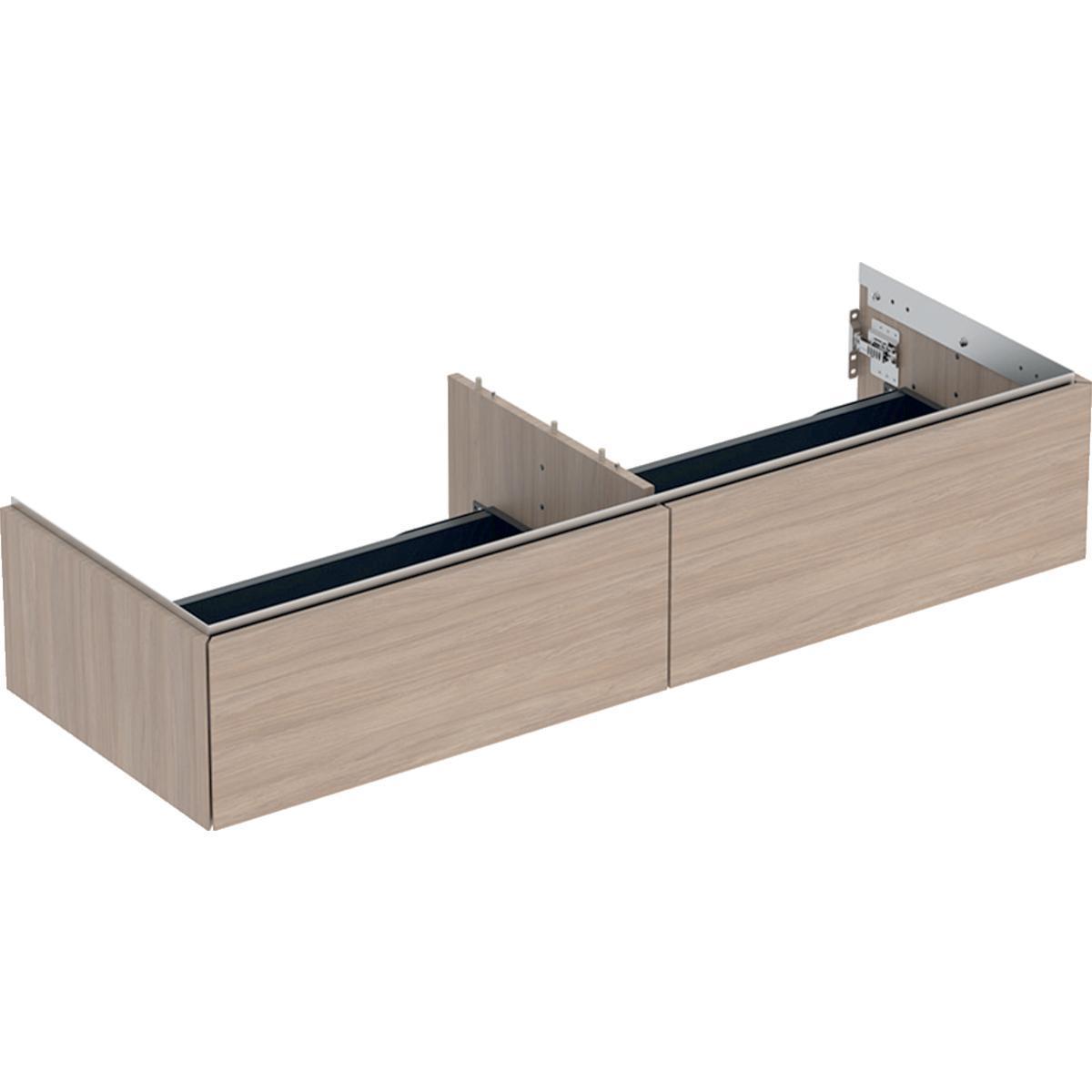 Underskåp ONE 135cm, Geberit - GEBERIT ONE UNDERSKÅP 135 MED TVÅ LÅDOR 135X47 EK