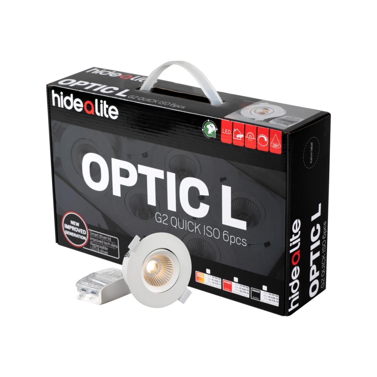 Downlight Optic L Quick ISO G2 - Optic G2 L Q ISO 6p 36° 930