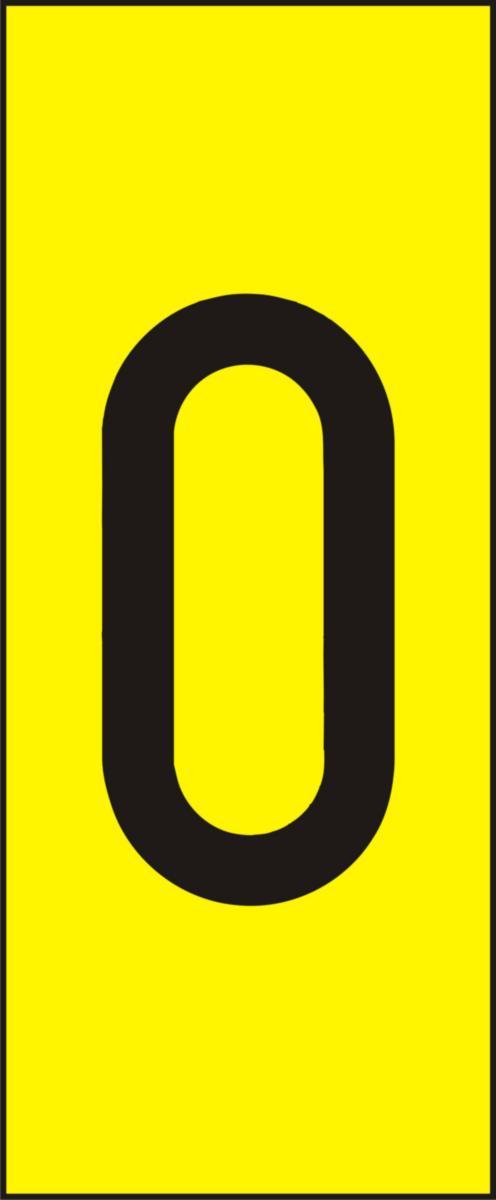 Labelling system H10, Yellow with black letters - MARK SYST H10 YELLOW O