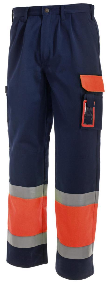 Midjebyxa Blåkläder 1584-1860 - MIDJEBYXA BLK 1584-1860 KL1 VARSELORANGE/MARINBLÅ D96