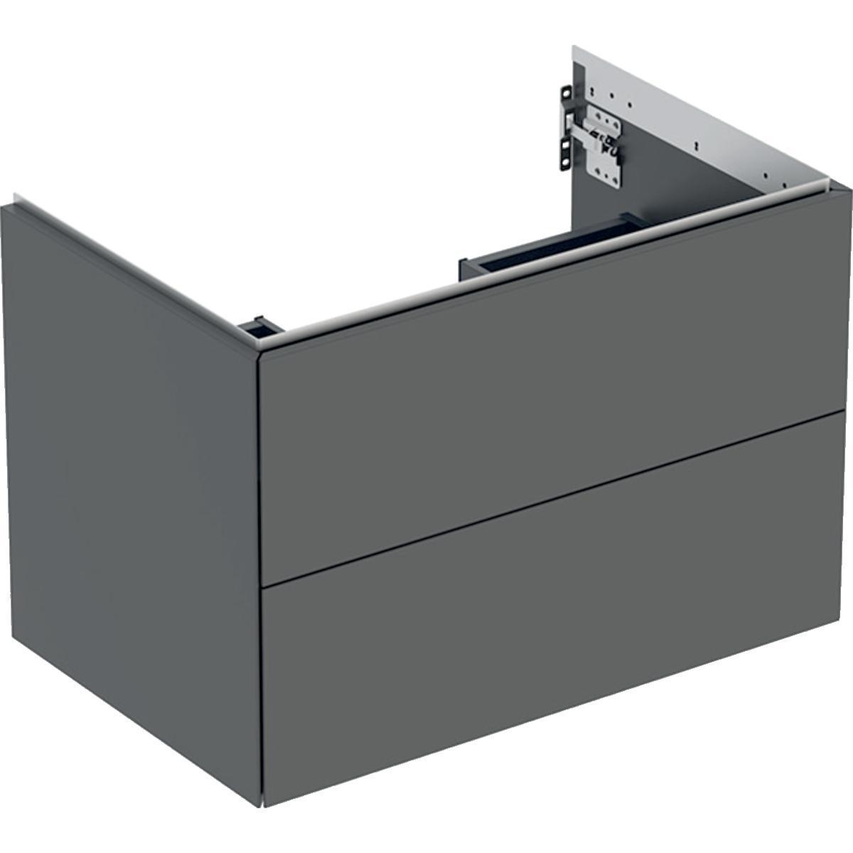 Underskåp ONE 75cm, Geberit - GEBERIT ONE UNDERSKÅP 75 MED TVÅ LÅDOR 75X47 LAVA