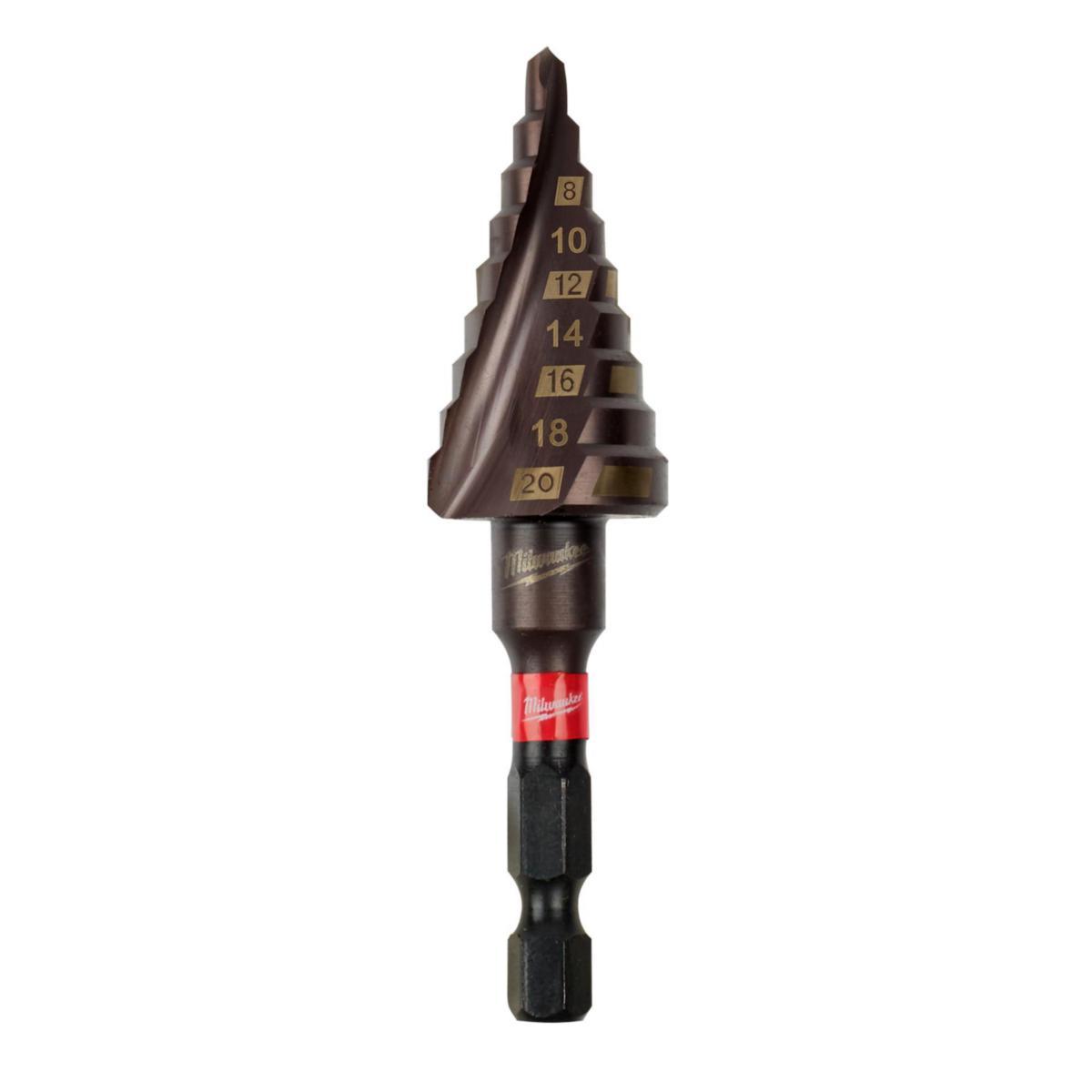 Stegborr Milwaukee Shockwave Impact Duty - STEGBORR MILWAUKEE SHW 4-20MM - 2MM STEG