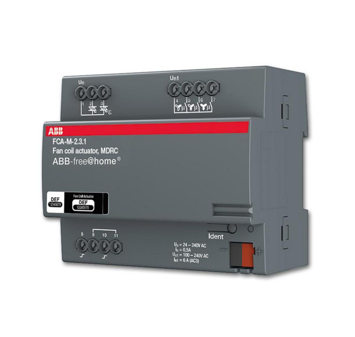 Fan coil-aktor, ABB - FAN COIL-AKTOR FREE-AT-HOME