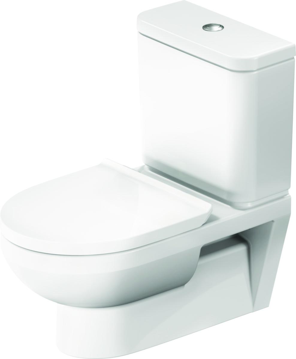 WC-stol vägg No.1, Duravit - DURAVIT WC-STOL, NO.1 UNDERDEL FÖR VÄGG WC, RIMLESS