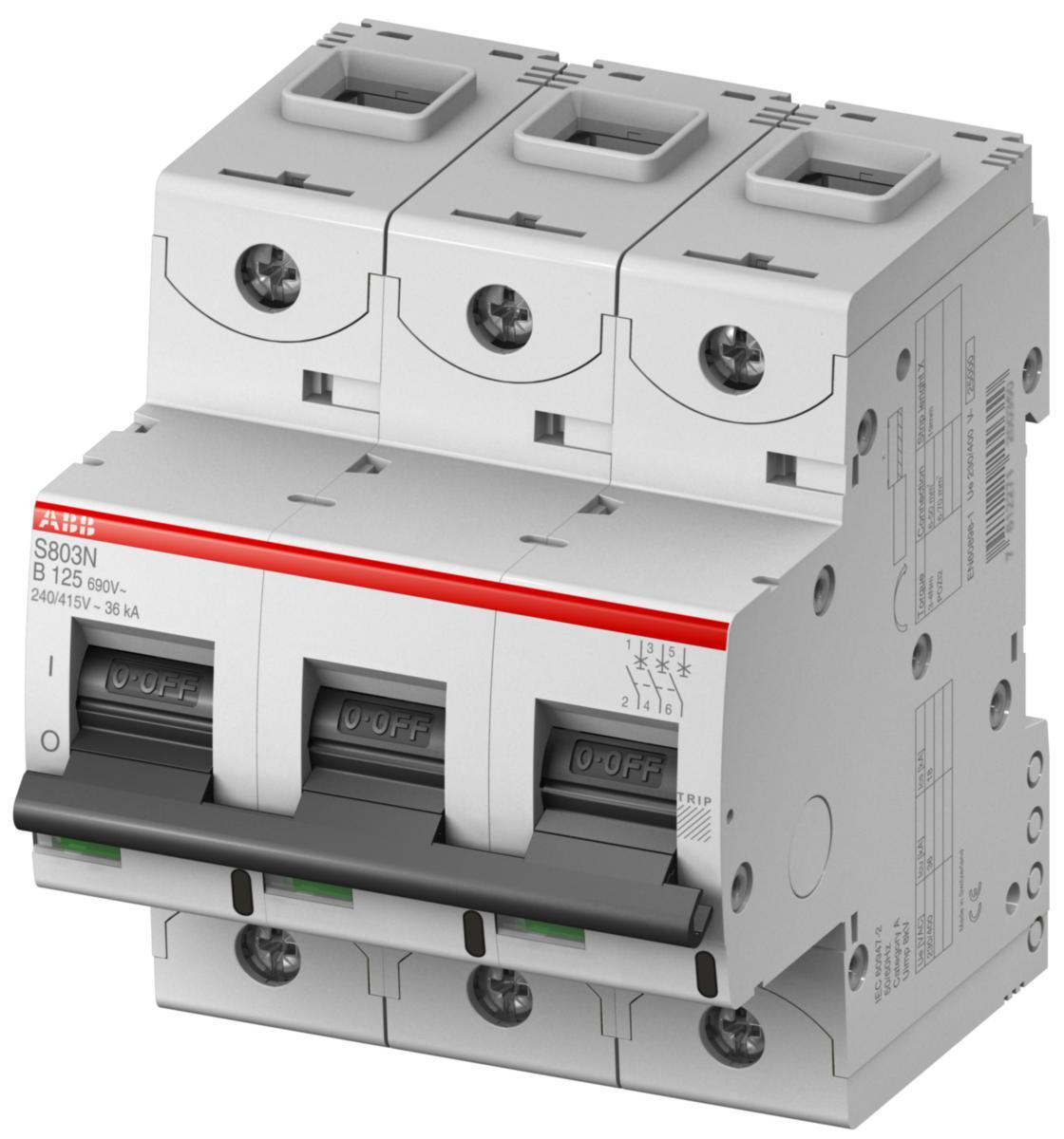 Minibrytare S800, 50kA, Karakteristik K - MINIBRYTARE S803S-K50/50KA 2CCS863001R0577