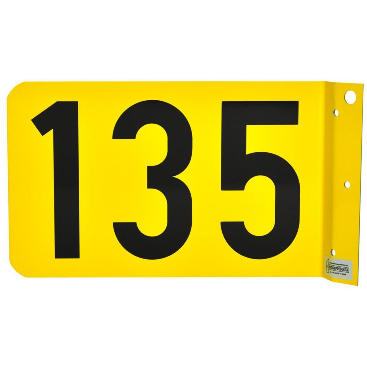 Flygnummerskylt F23 - FLYGNUMMERSKYLT F23-135