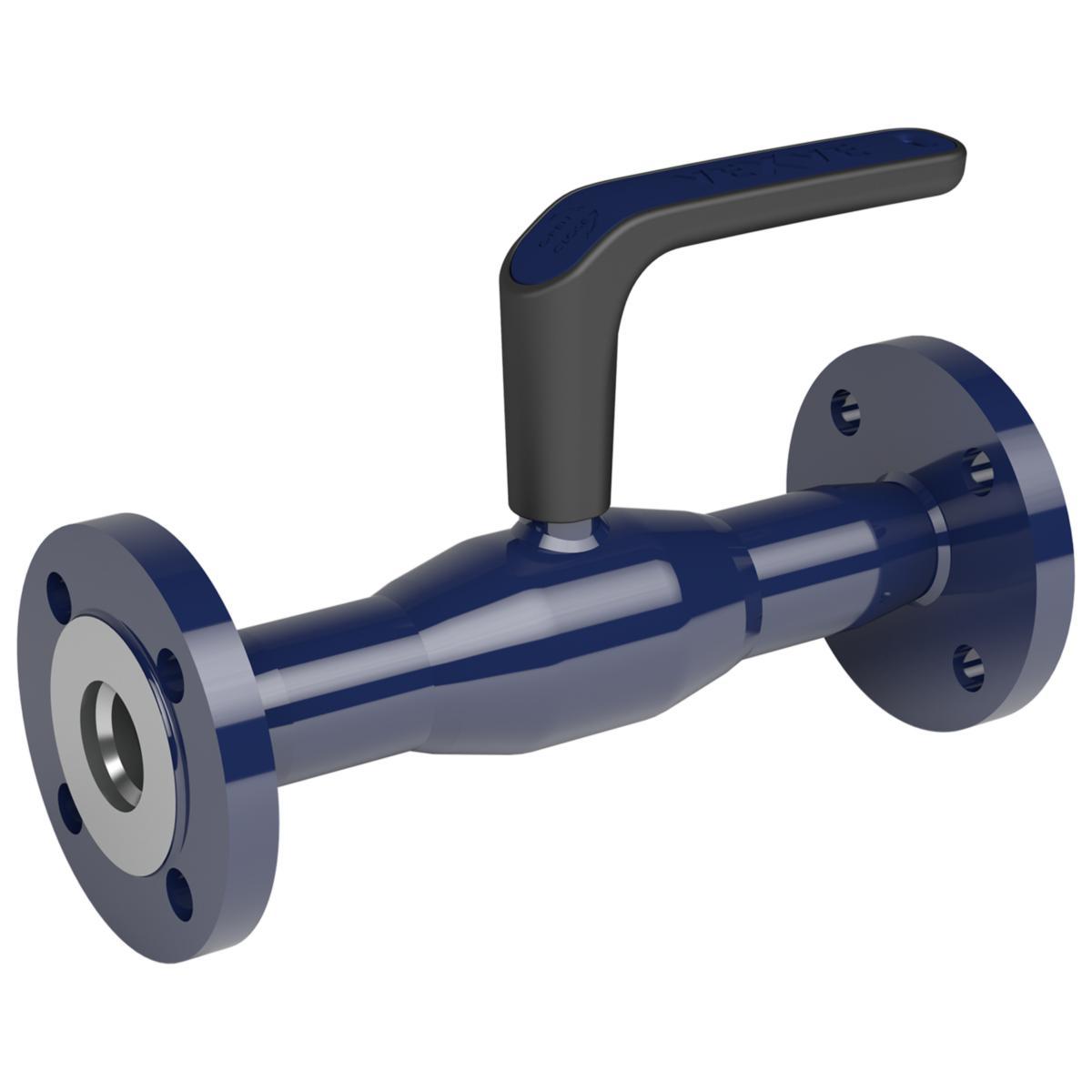 Helsvetsad kulventil fabrikat Vexve Serie 153X i kolstål med flänsar, fullflödesutförande - KULVENTIL DN25 FL PN40 P235GH VEXVE FULLFL. HANDSPAK