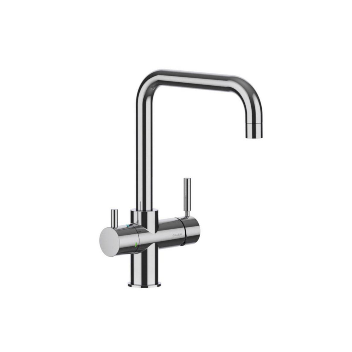 Köksblandare QT1 C shape 5 vägs Quaba, Aqua Purity - QT1 C SHAPE 5 VÄGS KÖKSBLANDARE