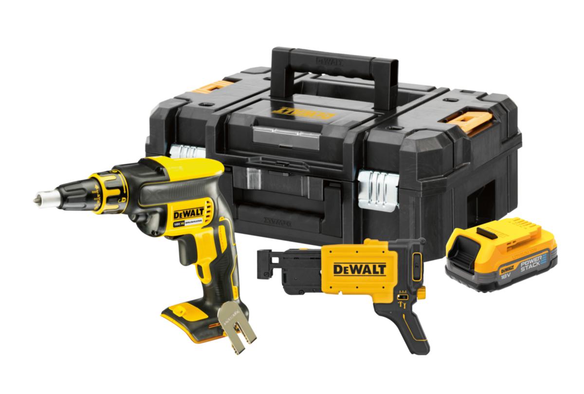 Plaster Screwdriver Dewalt DCF620E1K - DRYWALL DRIVER DW DCF620E1K 18V XR, 1 X POWERSTACK