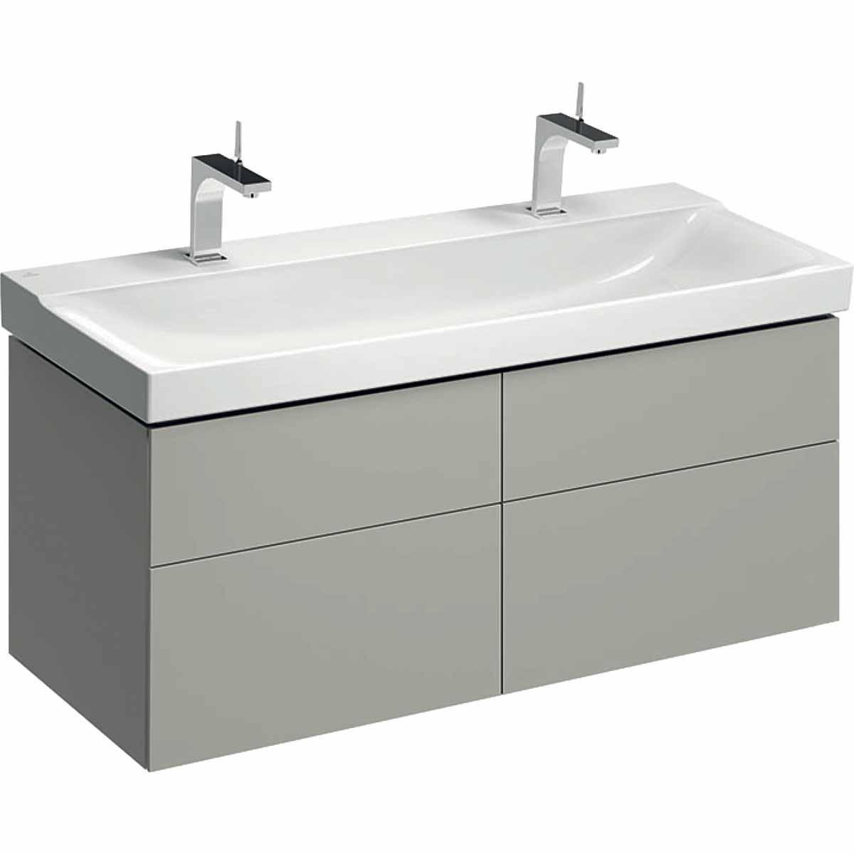 Underskåp Xeno² med 4 lådor, Geberit - GEBERIT XENO² UNDERSKÅP B117.4.H53.T46.2.GR/BE.4 LÅDOR