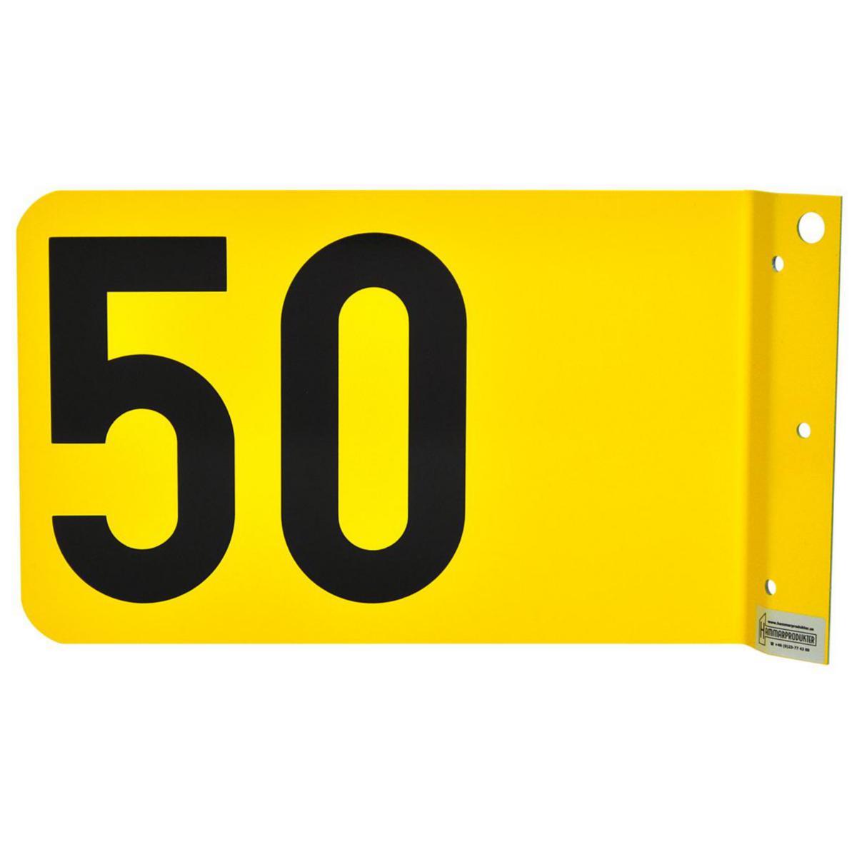 Flygnummerskylt F23 - FLYGNUMMERSKYLT F23-50
