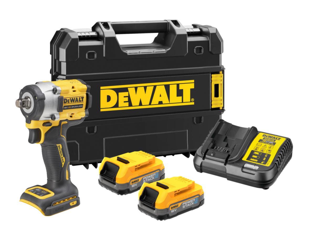 Impact Wrench Dewalt DCF921E2T - IMPACT WRENCH DEWALT DCF921E2T 18V XR, 2 X POWERSTACK, TSTAK
