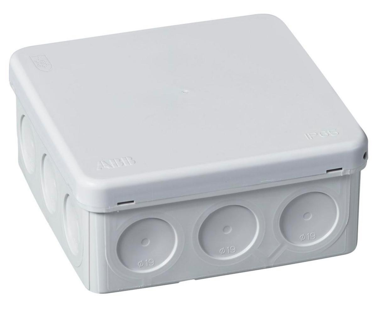 Junction box AP10, IP55, ABB - JUNCTION BOX AP10 IP65 GREY AP10/G