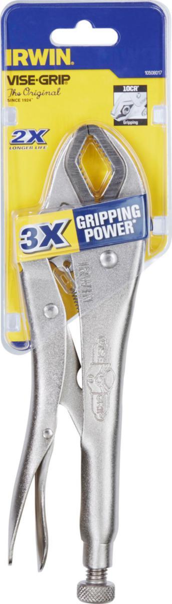 Låstång Vise-Grip CR, R - LÅSTÅNG VISE-GRIP 10CR 250MM GRIPVIDD 48MM BÖJD