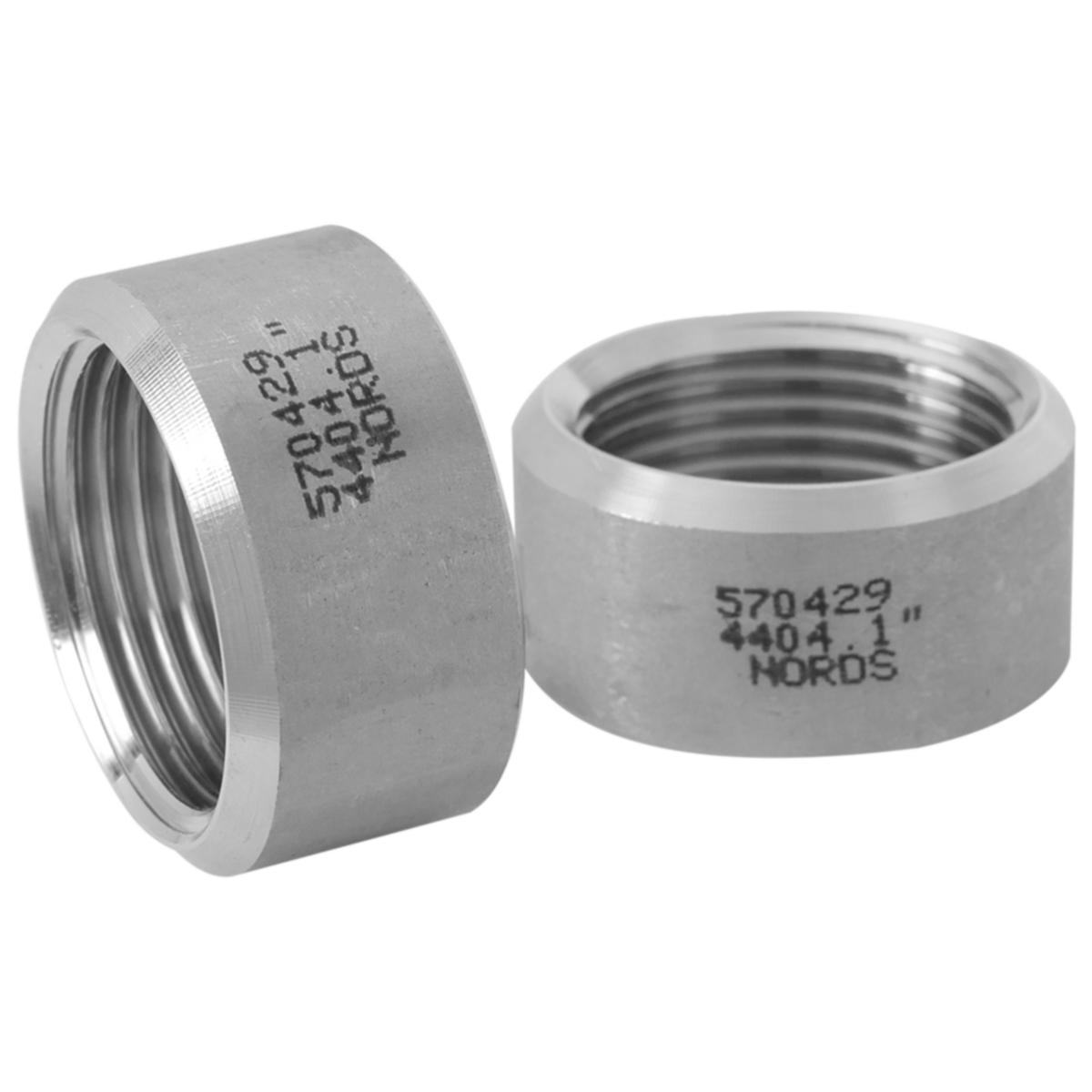 Half coupling stainless, R-203, EN 1.4404 - 25 HALF SOCKET R-203 SS 2343 AISI 316 CERT