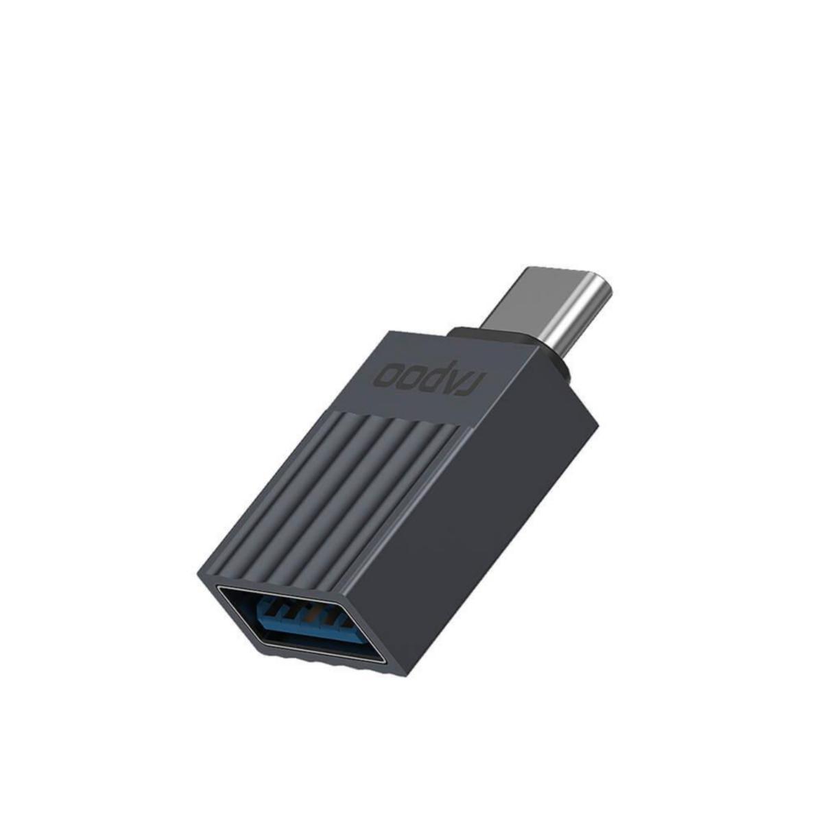 USB-C-hubb med 4 portar och 100 W pass-through-strömförsörjning - 2x USB-A  + 2x USB-C - 5 Gbps - 30 cm lång kabel - Bärbar USB Type-C till