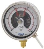 Pressure gauge 2040-100 with contact device, a-collection