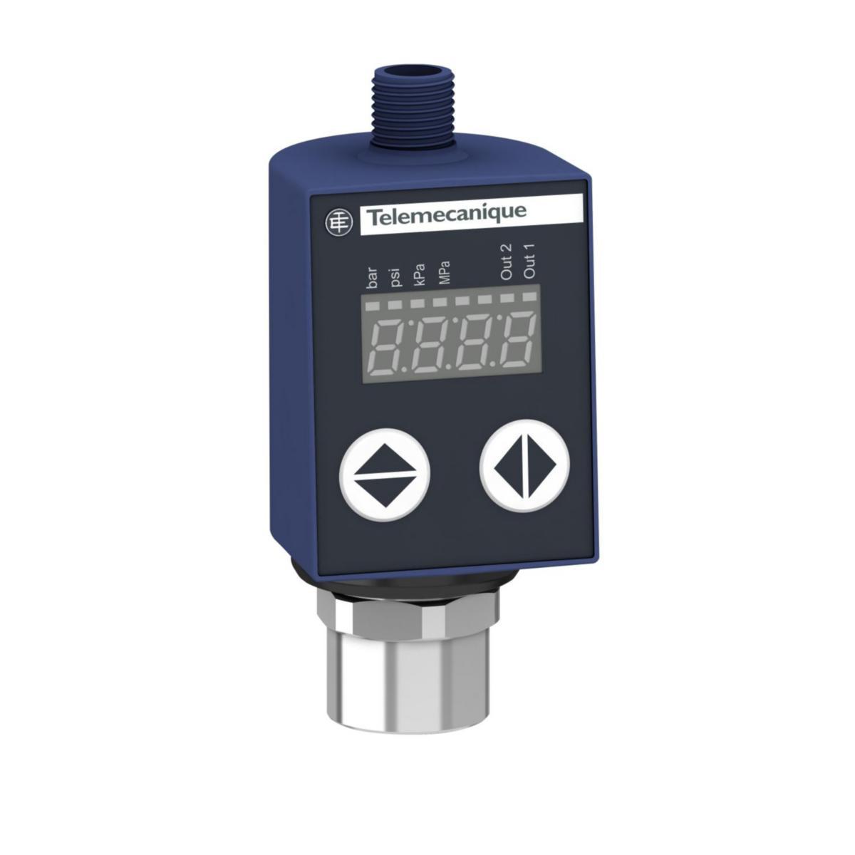 Tryckvakt XMLR - TRYCKV DISP 10BAR 4-20MA 2 PNP XMLR010G2P25