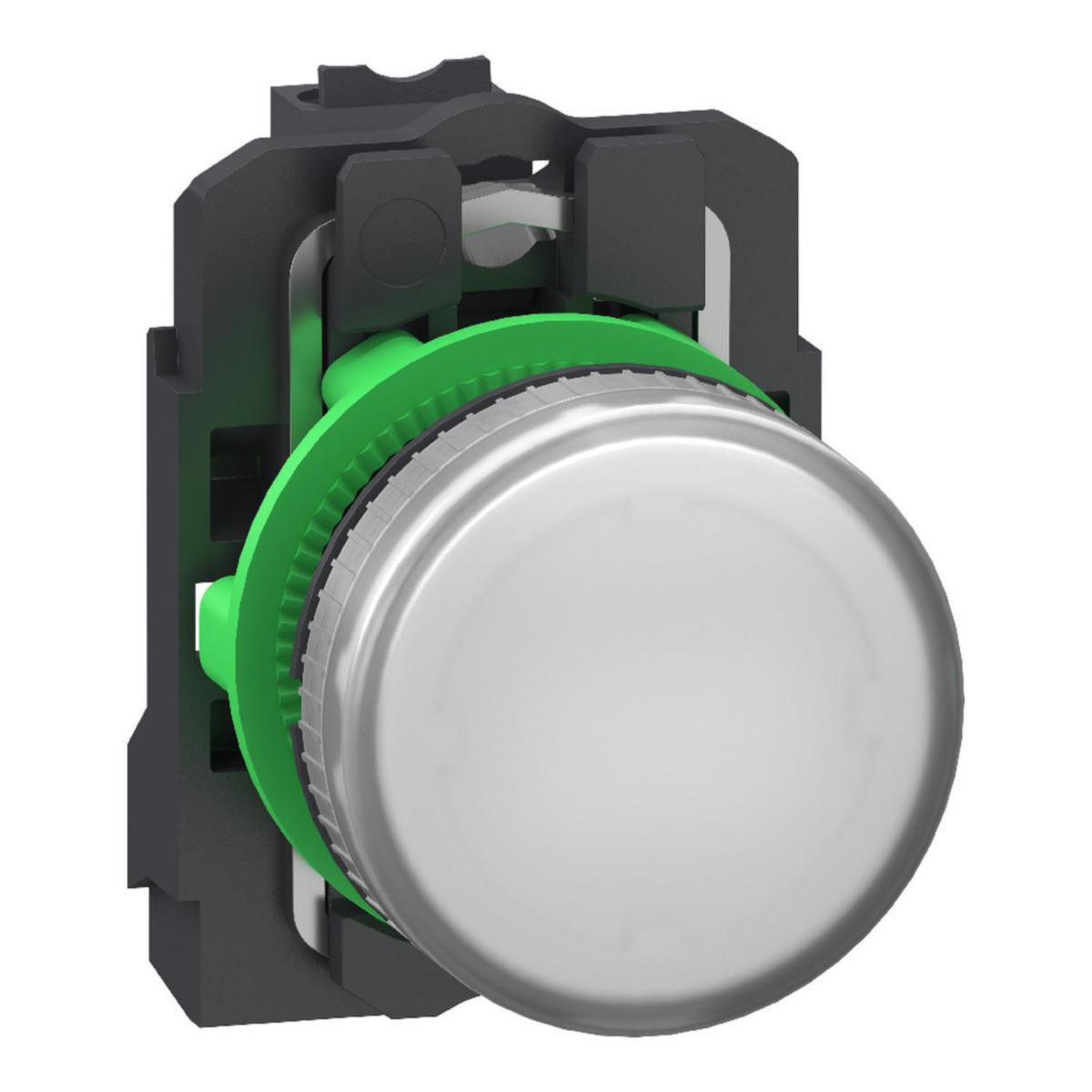 Signallampa XB5AV push-in - SIGNALLAMPA VIT PUSH-IN PLAST XB5AVB15