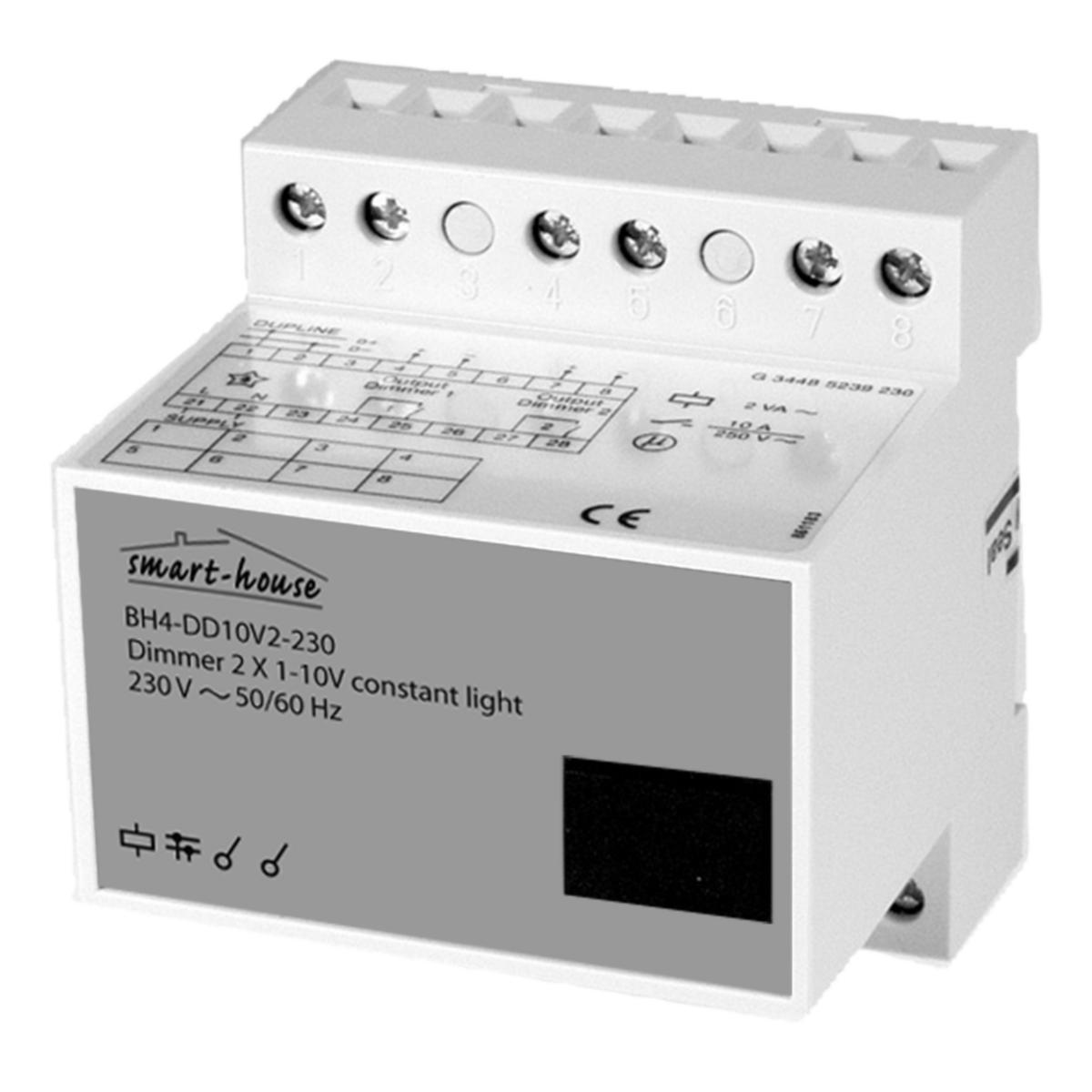 Smart House Effektdimmer med energiavläsning, Carlo Gavazzi - DIMMER 500W ENERGI SH SMART DUPLINE