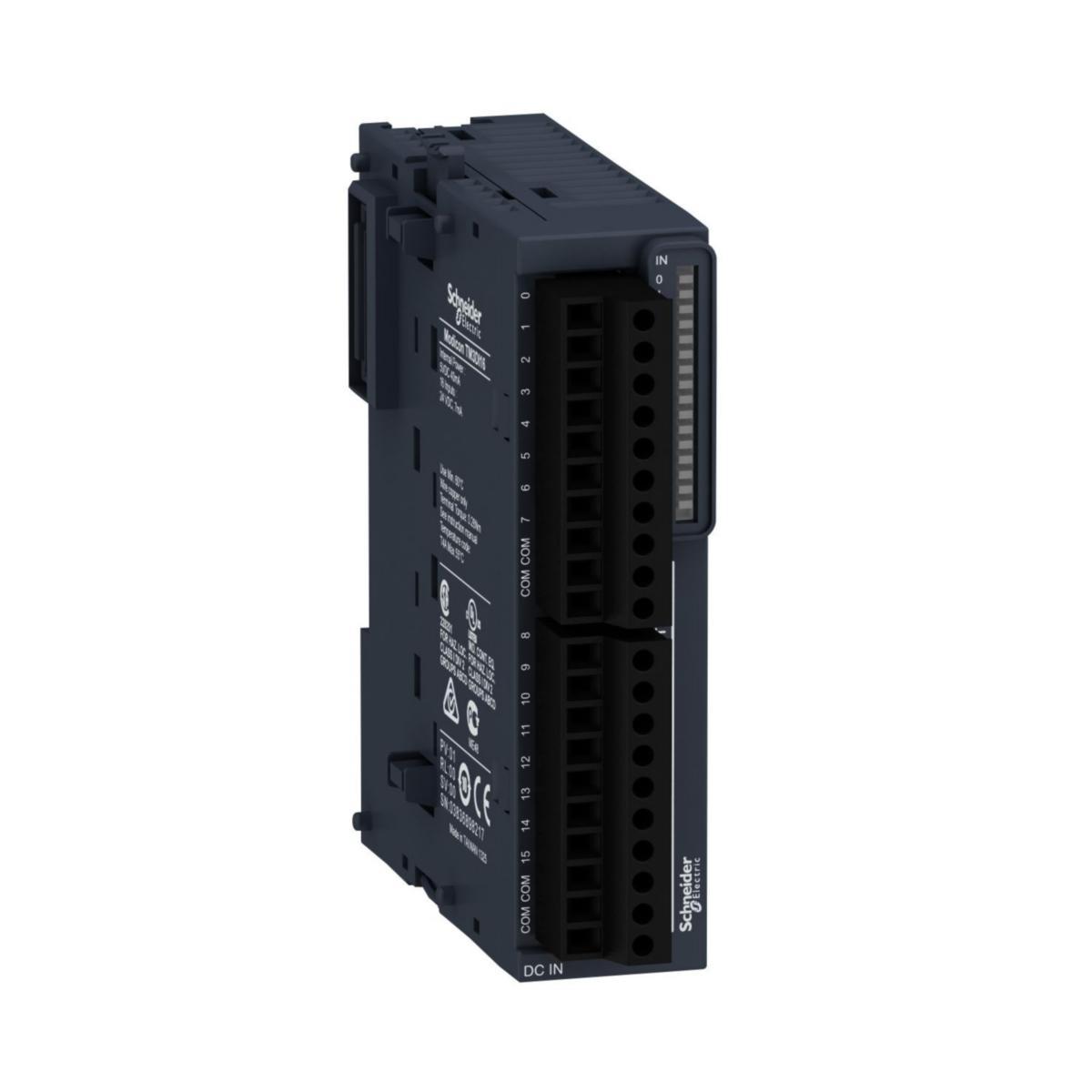 Digital ingångsmodul för TM221,TM241 och TM251 - MODUL TM3-16 IN TM3DI16