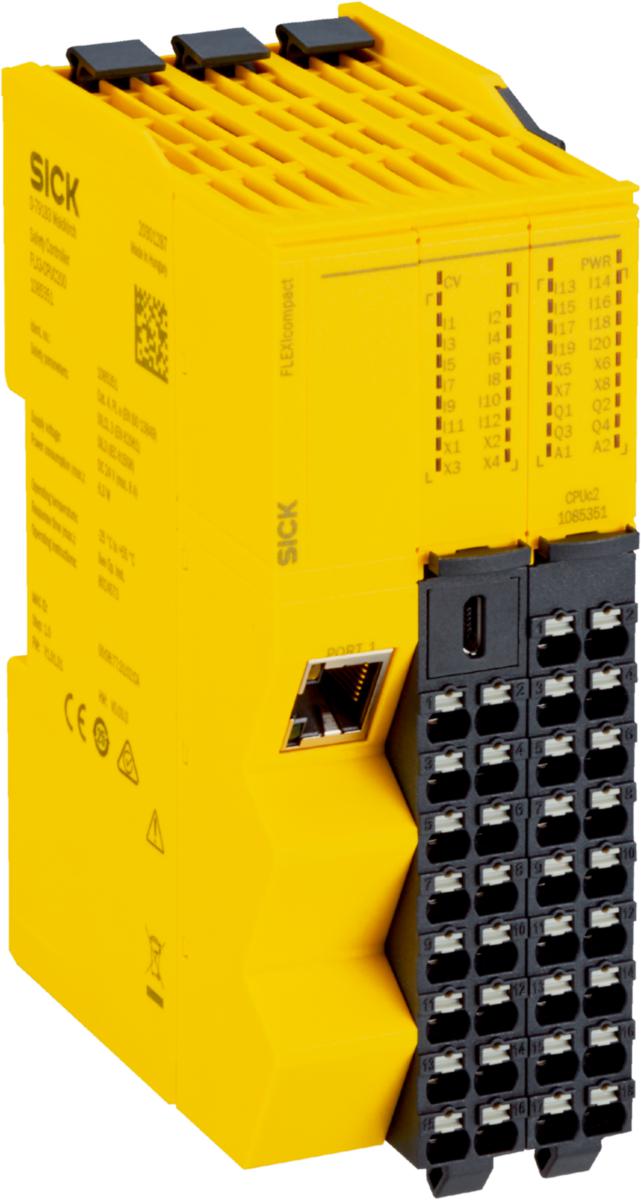 Säkerhets PLC FlexiCompact - SÄK.PLC FC CPUC200 IO MODBUS FLX3-CPUC200