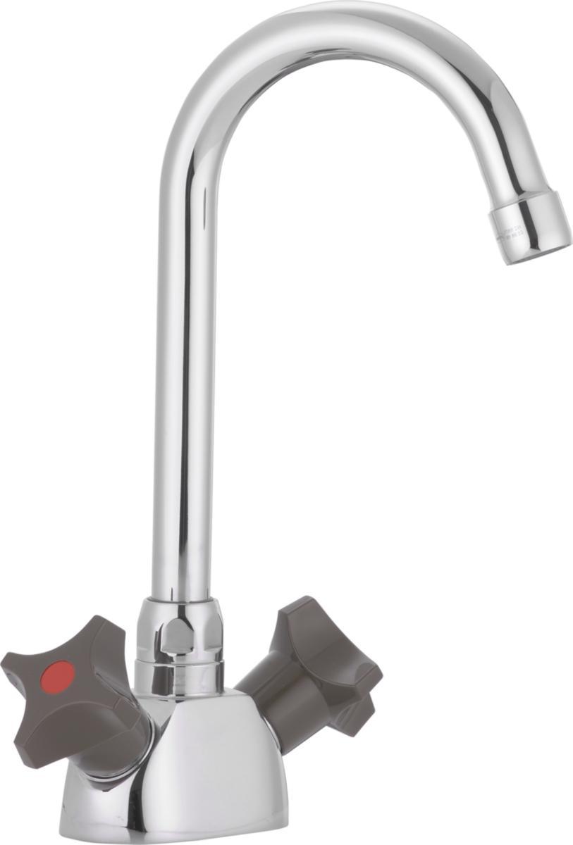 Tvättränneblandare 2-grepp, för bordsmontage, FMM - TVÄTTRÄNNEBLANDARE FMM 3127-1010