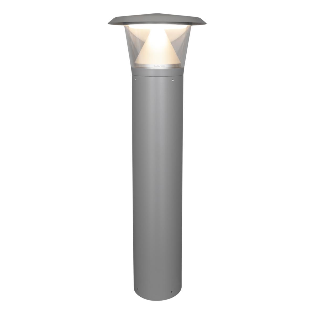 Pollararmatur Pave Pillar - POLLARE 5-12W 410-1250LM 3/4K GR P.PILLAR TOP