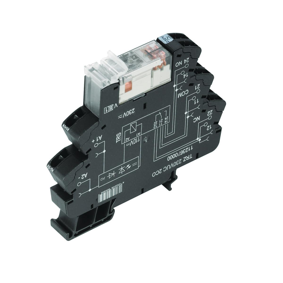 Plintrelä TRZ - PLINTRELÄ F 120VUC 2CO 6A TRZ 120VUC 2CO