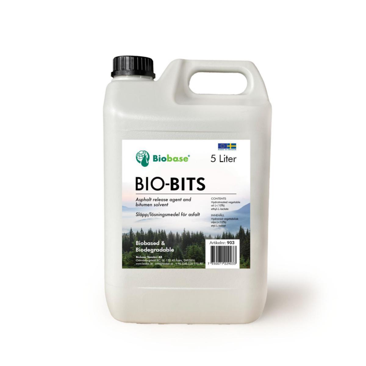 Asfaltlösare BIO-BITS Asphalt off - BIO-BITS ASPHALT OFF ASFALTSLÖSARE FOSSILFRI 5L