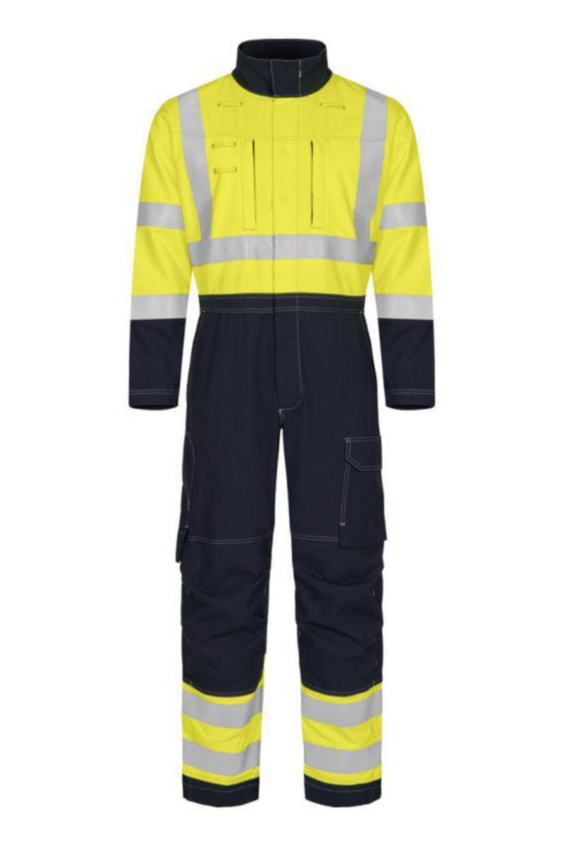 Overall Tranemo 5861-81 Flam - OVERALL TRANEMO 5861-81 FLAM VARSEL KL.3 MARIN/GUL XL-LÅNG