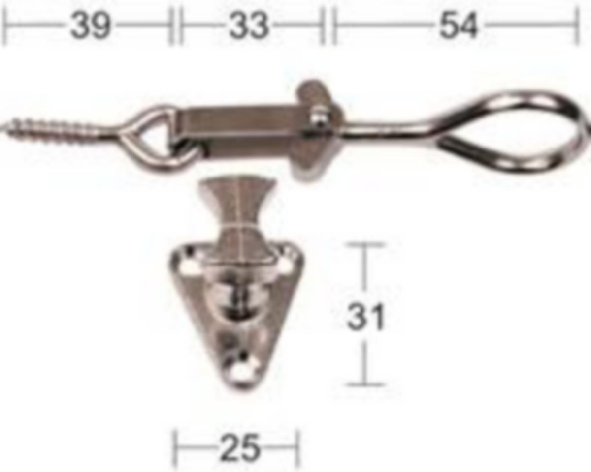 Fönsterlås 177 - FÖNSTERLÅS HABO 177VM