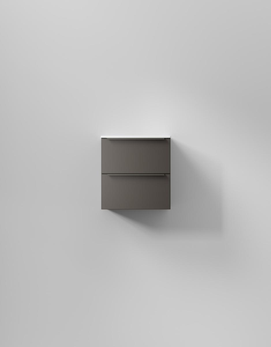 Tvättställsskåp Core XS Avant, INR - INR KOMMOD CORE XS AVANT 50 CARBON GREY, 2 LÅDOR