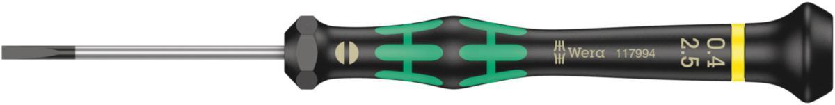 Screwdriver Wera 2035 Micro - SCREWDRIVER WERA 2035 2,5X50 MICRO 0.40 X 2.5 X 50MM
