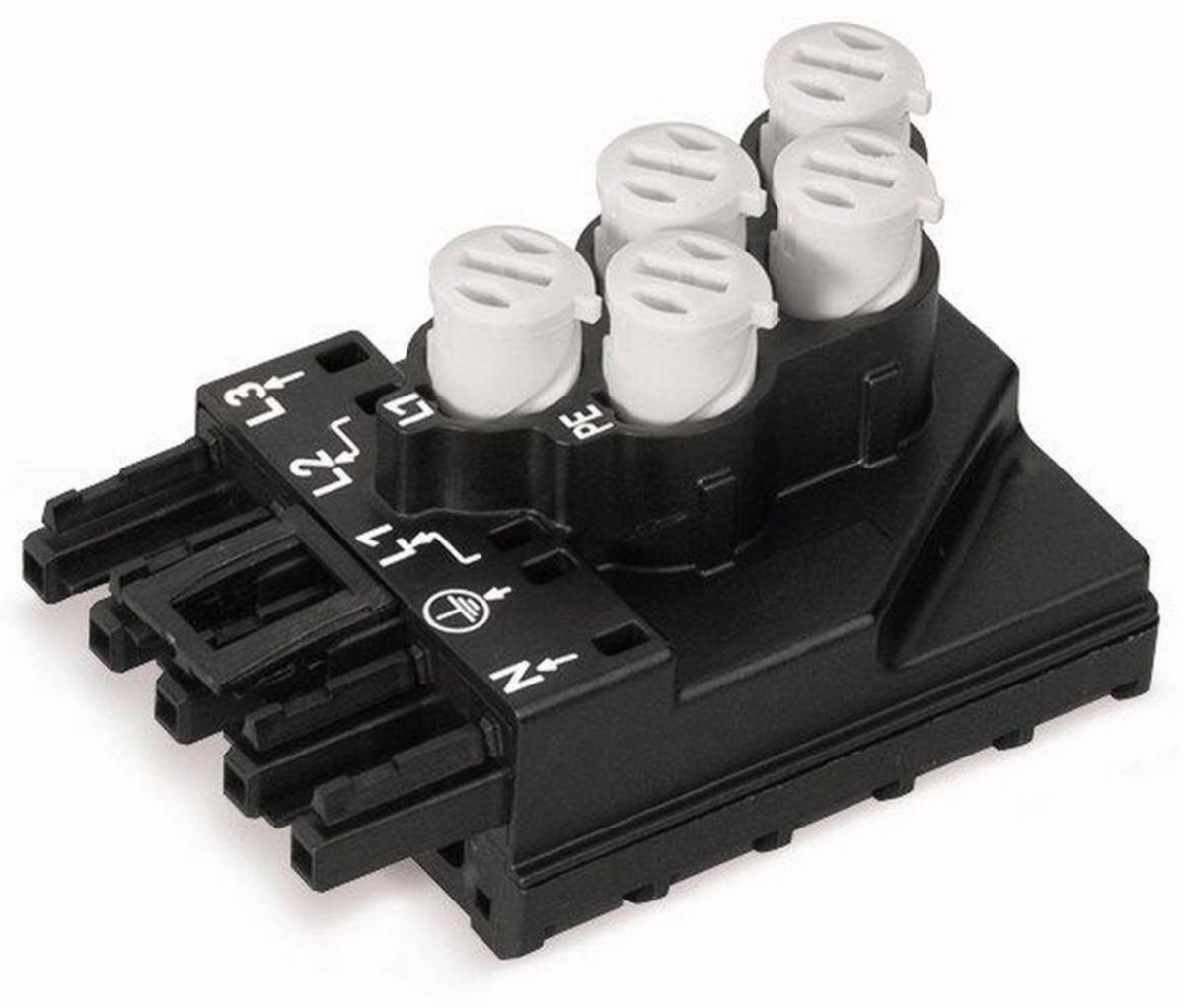 Avtappningsdon, Wago - AVTAPPNINGSDON 5-POL SVART 772-262