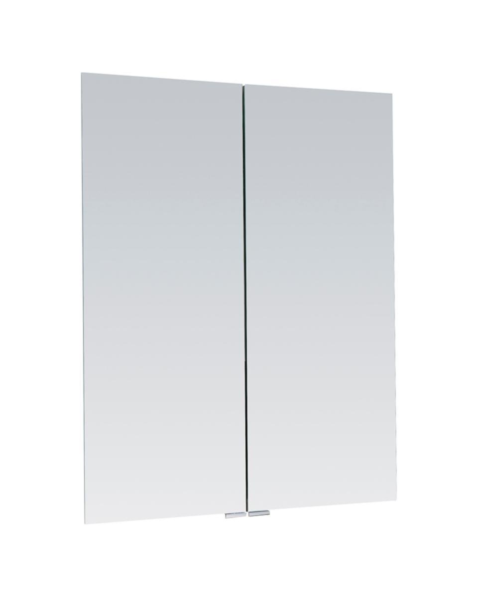 Glass door for Vivere II, a-collection - MIRROR DOOR 75CM W.HINGE PLATE SPAREPART VIVERE II